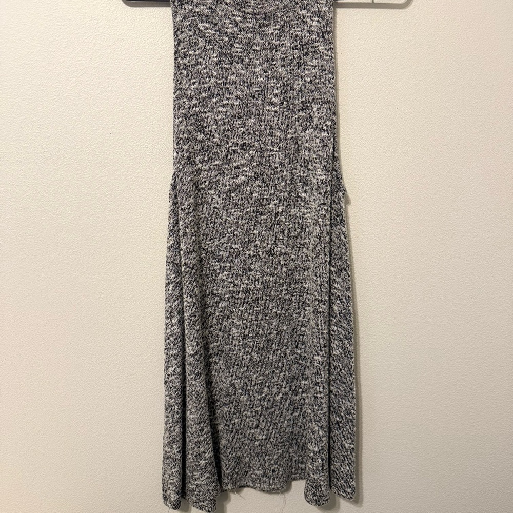 Gray Knit Dress